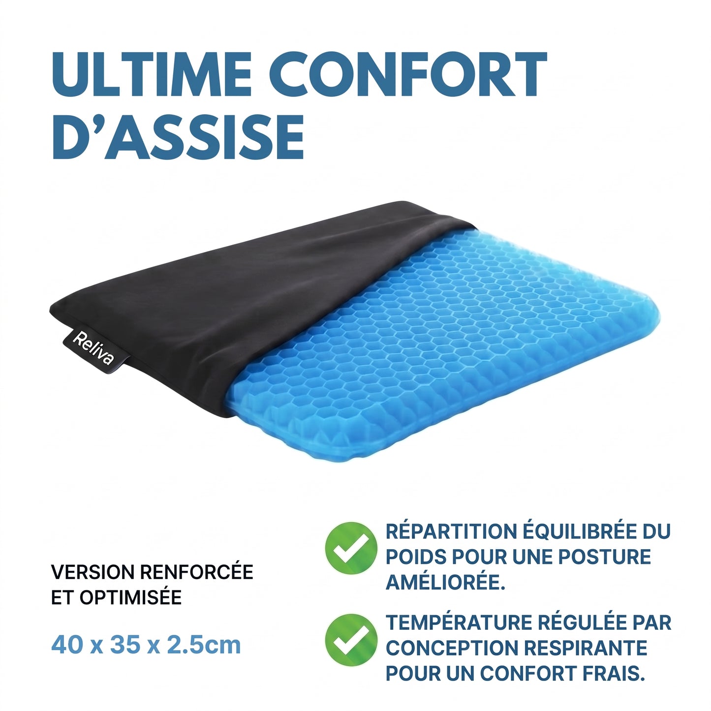 Coussin en Gel Reliva