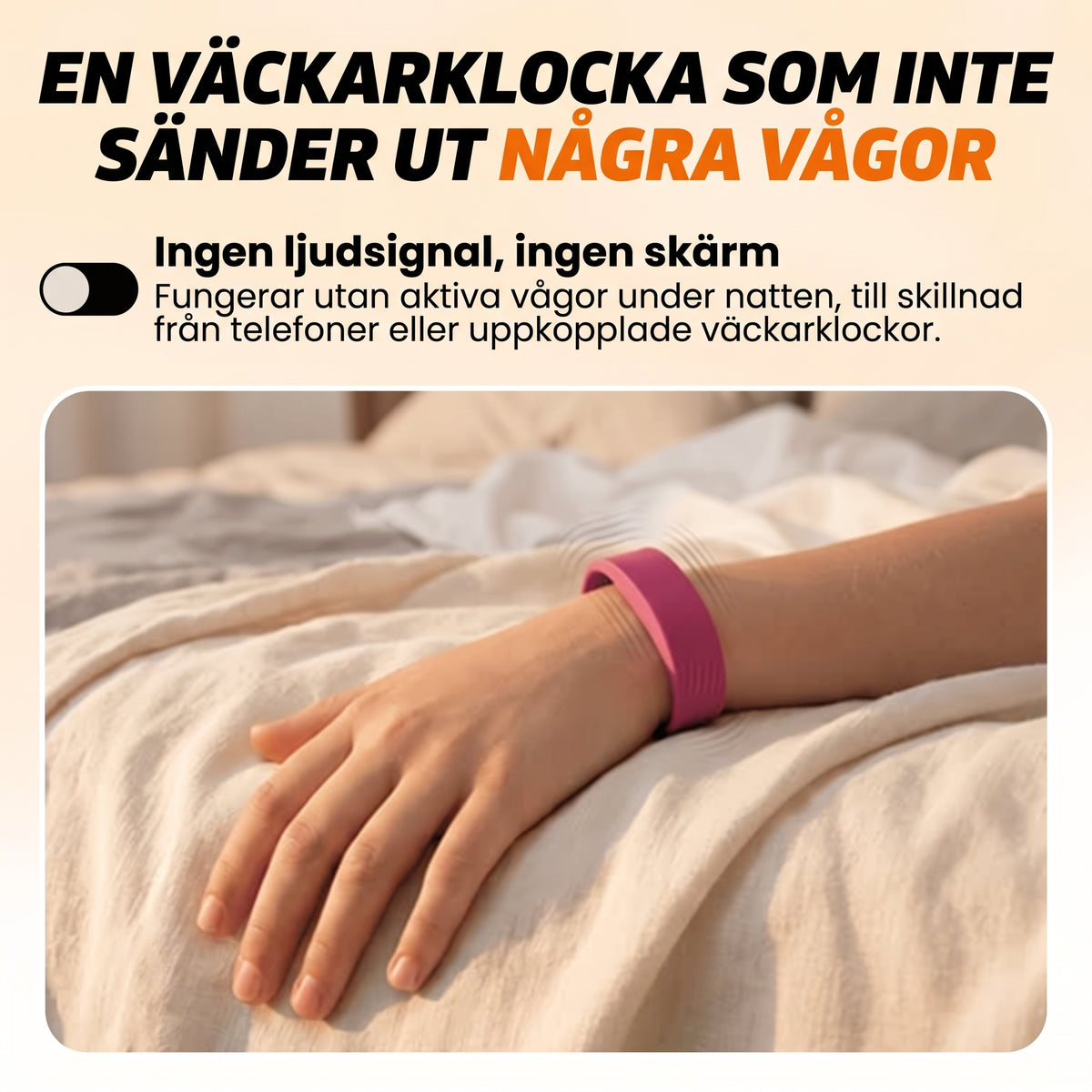 RELIVA™ - Den vibrerande väckarklockan för barn